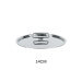 Couvercle Cristel Castel'Pro brillant en acier inoxydable 18/10