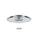 Couvercle Cristel Castel'Pro brillant en acier inoxydable 18/10