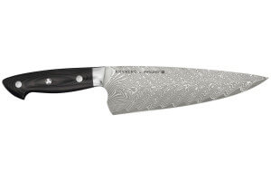 Couteau de chef japonais Zwilling Kramer Euro Stainless 20cm damassé manche en micarta