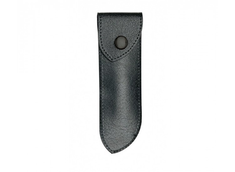 Etui PIELCU 427 en cuir noir pour laguiole de manche de 12 ou 13cm