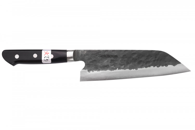 Couteau santoku 18cm japonais artisanal Fujiwara Denka