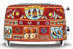 Toaster SMEG 2 tranches Dolce & Gabbana Sicily is my love