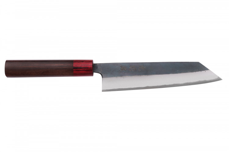 Couteau kiritsuke japonais artisanal Wusaki Yuzo BS2 18cm