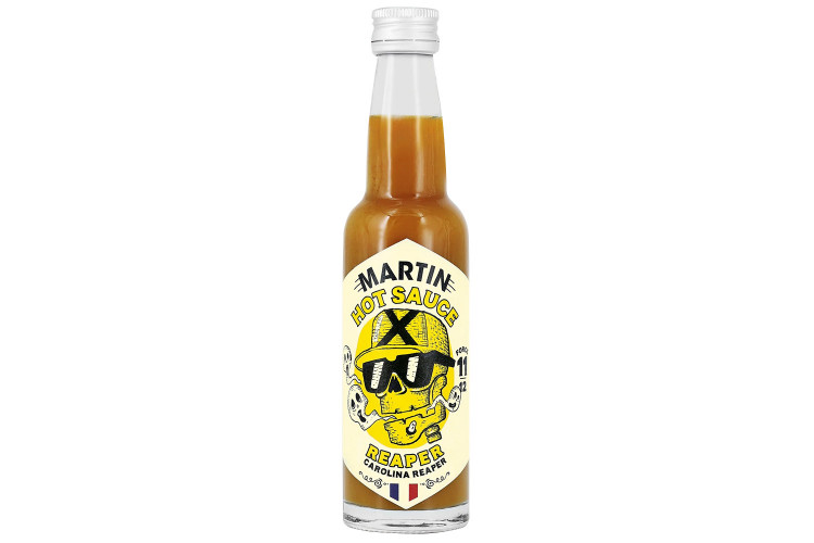 Sauce Martin Carolina Reaper force 11/12 piment pur cru 100g