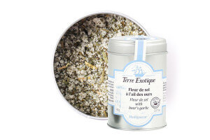 Fleur de sel à l´ail des ours Terre Exotique - 90g