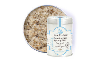 Fleur de sel aux épices grillées Terre Exotique - 110g
