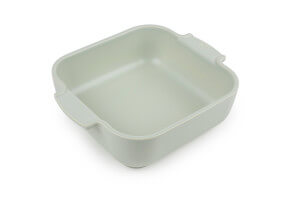 Plat four carré Peugeot Appolia en céramique vert sauge