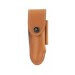 Etui MAX CAPDEBARTHES Alezan 27612 en cuir marron pour couteaux laguiole avec manche de 12cm