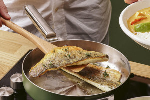 Poignée longue amovible Cookut La Merveilleuse en inox brossé