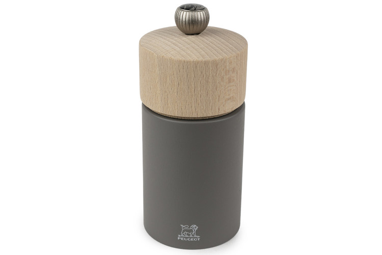 Moulin &agrave; poivre manuel Peugeot Bor&eacute;al en bois Gris Roche
