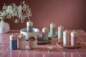 Moulin à poivre manuel Peugeot Boréal en bois Gris Roche