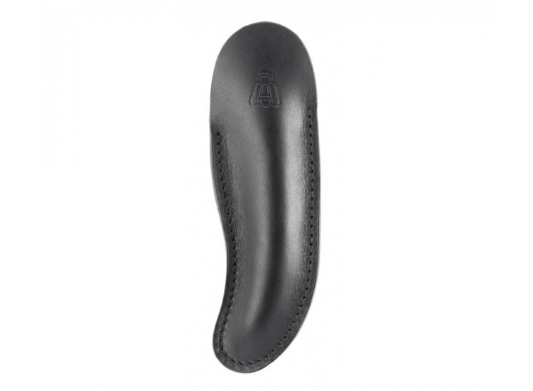 Etui Max Capdebarthes 311 en cuir noir pour couteau laguiole avec manche 10 ou 11cm