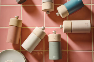 Moulin à poivre manuel Peugeot Boréal en bois Vert Fougère