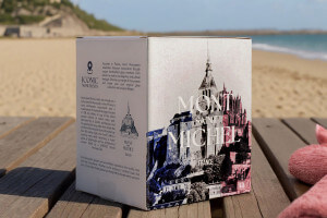 Verre à spiritueux long Alaskan Maker Iconic Monuments Mont Saint-Michel en verre cristallin