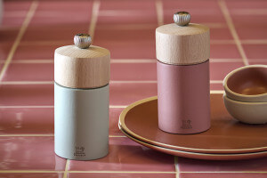 Moulin à sel sec manuel Peugeot Boréal en bois Vert Sauge