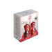 Coffret cadeau 2 moulins Peugeot Podium en acrylique rouge 18cm