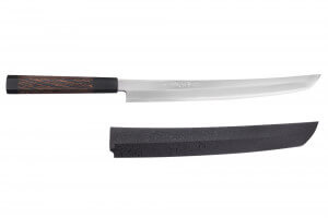 Couteau sakimaru 30cm japonais artisanal Sakai Takayuki Zangetsu