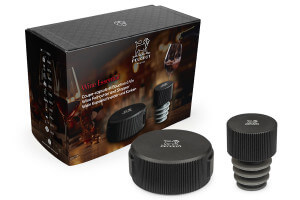 Coffret cadeau Peugeot Wine Essential coupe-capsule et bouchon à vin