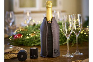 Coffret cadeau Peugeot Sparkle NIght griffe et bouchon à vin effervescent