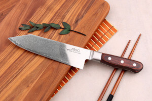 Couteau bunka 16,5cm japonais MAC Damas 45 couches 60th anniversary - Édition limitée