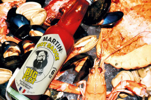 Sauce Martin Big Peat Force 6/12 piment et whisky 100g