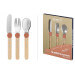 Set de couverts pour enfants Opinel Le Petit Gourmet coloris corail