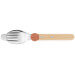 Set de couverts pour enfants Opinel Le Petit Gourmet coloris corail