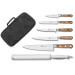 Mallette cuisinier Sabatier Provençao 5 couteaux fabrication française + 1 fusil
