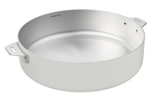 Sauteuse Cookut La Merveilleuse 28cm en acier inoxydable Steel Green®