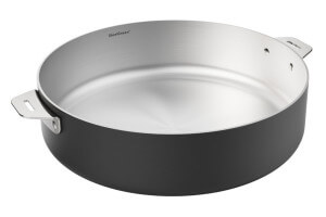 Sauteuse Cookut La Merveilleuse 28cm en acier inoxydable Steel Green®