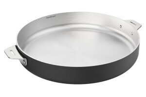 Poêle Cookut La Merveilleuse 28cm en acier inoxydable Steel Green®