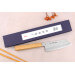 Couteau bunka 14cm japonais artisanal Sakai Kikumori TS10 en chêne