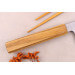 Couteau nakiri 16,5cm japonais artisanal Sakai Kikumori TS10 en chêne
