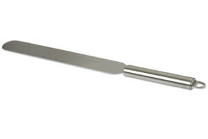 Spatule droite Cristel POC 24,5cm en acier inoxydable