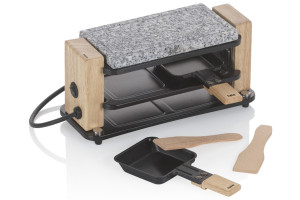 Appareil à raclette/pierrade Kela Bedretto pour 2 personnes