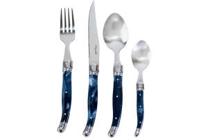 Ménagère Laguiole 24 pièces Gris Marbre Pradel Excellence