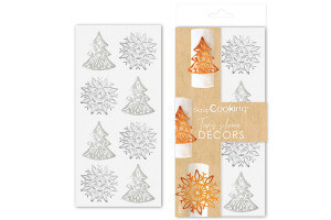 Tapis Scrapcooking en silicone décors Sweet Christmas pour bûche
