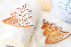 Tapis Scrapcooking en silicone décors Sweet Christmas pour bûche