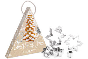 Kit pâtisserie sapin de Noël 3D Scrapcooking 5 pièces