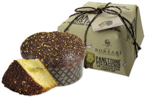 Panettone Borsari Crème de Pistache 1kg – Fabrication artisanale italienne