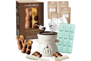 Set Scrapcooking La Fabrique à Oursons 10 accessoires + 1 livre de recettes