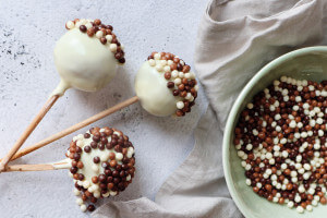 Décors sucrés Scrapcooking Mini-Perles 3 chocolats 40g