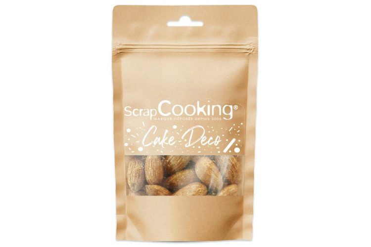 Amandes d&eacute;coratives dor&eacute;es Scrapcooking 50g