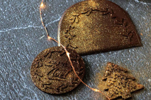 Paillettes alimentaires dorées Scrapcooking en poudre 5g