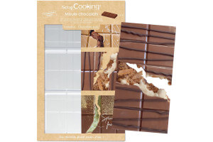 Moule 3 tablettes de chocolat Scrapcooking professionnel