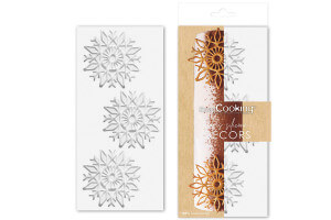 Tapis en silicone Scrapcooking Flocons pour tuiles