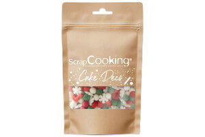 Décors sucrés Scrapcooking Mix 3D Noël - 46g