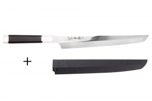 Couteau sakimaru 30cm japonais artisanal Sakai Takayuki Ginryu