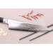 Couteau de chef 21cm japonais Sakai Takayuki Grand Chef Seigaiha Damas 45 couches