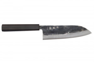 Couteau santoku 16,5cm japonais artisanal Yuzo Shinju BS2